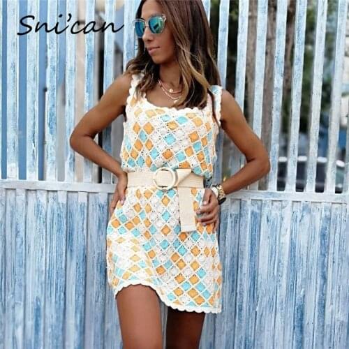 Модные трикотажные платья Snican China At AliExpress