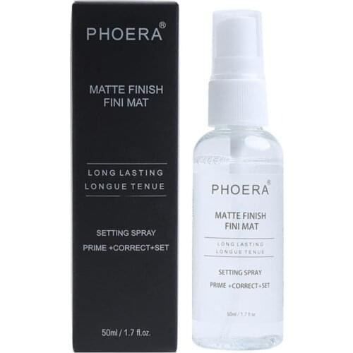 Makeup Setting Spray Matte Bottle Setting Spray Oil-control Natural Long Lasting Make Up Fix Foundation Spray Maquillaje TSLM1