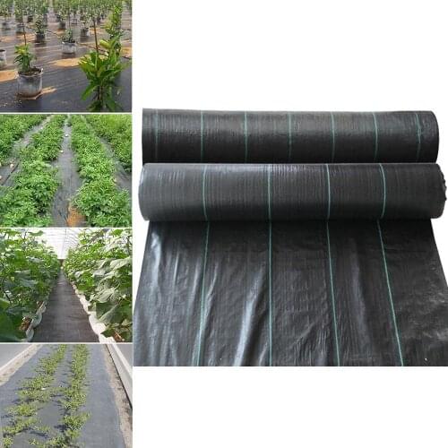 Garden Supplies Weed Barrier Fabric Plant Cover Permeable Weeding Cloth Garden Orchard PE Anti-Grass Ecology Agricultural