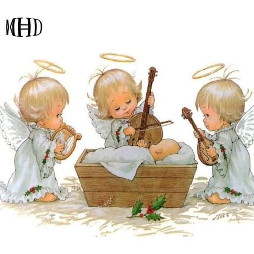 3D DIY Diamond Embroidery Baby Music Full Round 3 Kids Diamond Cross Stitch Crystal Diamond Mosaic Crystal Diamond Embroidery