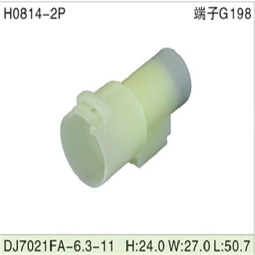 500PCS DJ7021FA-6.3-11 6.3mm 2Pin AMP Car Electrical Wire Connectors for Audi ,BMW,Honda,Toyota,NISSAN AND other models