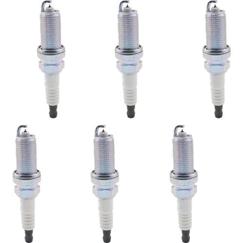 6PCS 4pcs 22401-5M015 PLFR5A-11 PLFR5A11 Iridium Spark Plug For CITROEN C5 C6 C8 PEUGEOT 407 607 807 LANCIA PHEDRA 3.0 3.0L V6