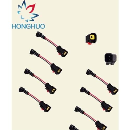 Free shipping 5/10/20/50 pcs/lots LS1 LS6 LT1 EV1 Engine Wire Harness to LS2 LS3 LS7 EV6 Injector Adapters LSX wire harness