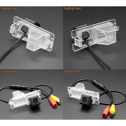 BigBigRoad For SsangYong Ssang Yong Rexton Kyron Actyon Sports Korando Car HD Rear View Parking CCD Camera Auto Backup Monitor