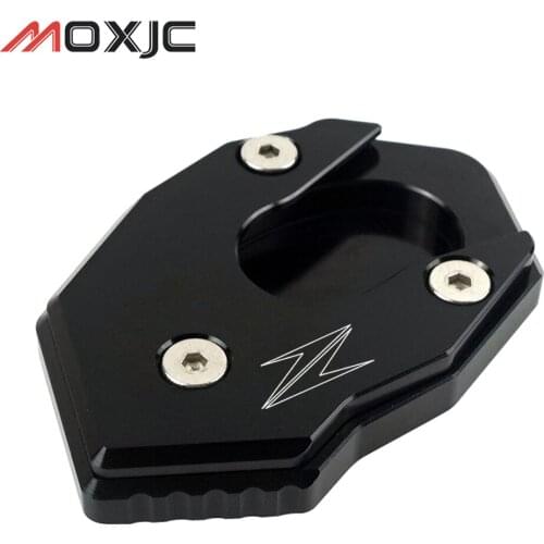 Side Stand Pad Plate Kickstand Enlarger Support Extension For KAWASAKI Z1000 Z1000SX Z900 Z900RS Z800 Z750 Z650 ZX10R ZX6R