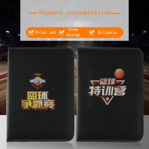 Custom LogoZipper Football Board Magnetic Coach Training Football Tactic Board Custom Basketball Volleyball Handball TacticBoard