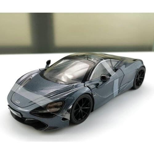 1/24 Fast and Furious Movie Cars SHAWs McLAREN 720S Simulation Metal Diecast Model Cars Kids Toys