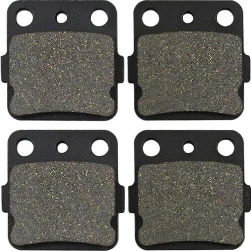 Motorcycle Front and Rear Brake Pads For Honda Fourtrax TRX250 TRX 250 1987-2015 TRX300 1993-2014 TRX400 1999-2008 TRX 420 07-15