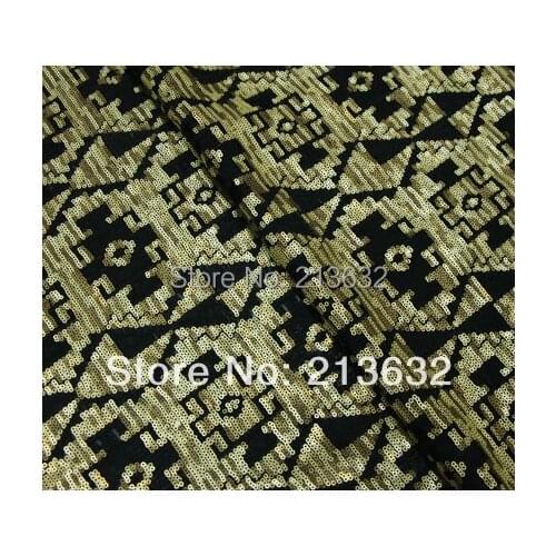 POz15 textile polyester mesh grid and pearl embroidery embroidered cloth textile fabric manufacturers selling designer cloth