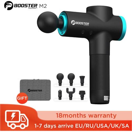 Booster M2-12V Professional Massage Gun Fascial Electric Massager Type-c Fast Charge for Pain Relief Body Massage Relaxation