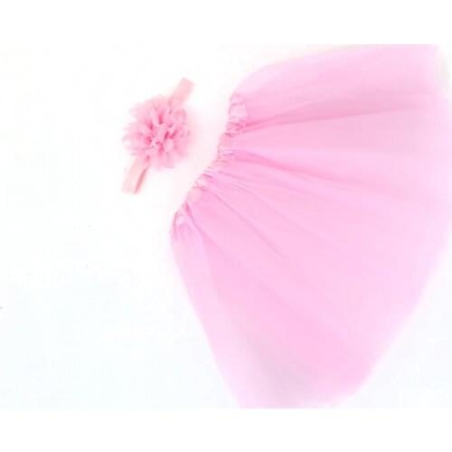 Newborn Baby Photography Props Infant Costume Outfit Princess Tutu Skirt Headband Hair Accessories Party Decoration
