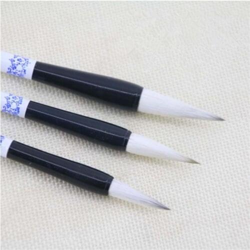 3pcs Set S,M,L Calligraphy Pen Soft Hair Writing Brush Artist Water Color Drawing Painting Pen School Office Supplies Stationery