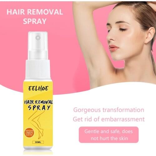 Hair Remover And Growth Inhibitor Spray For Arm Leg Body Care For Man And Women Painless Hair Removal Repair Keep Skin Smooth