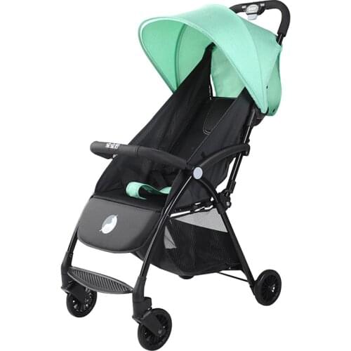 Ultra-light Portable Folding Baby Stroller Can Sit Reclining High Landscape Infant Travel Cart Can Be on The Plane