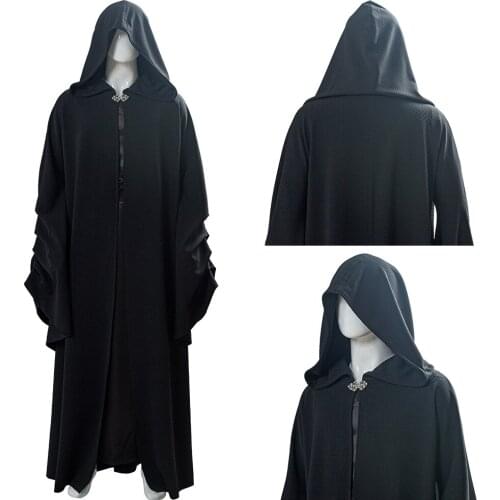 Wars 9 : Cosplay Darth Sidious Sheev Palpatine Costume Halloween Cloak Robe Suit