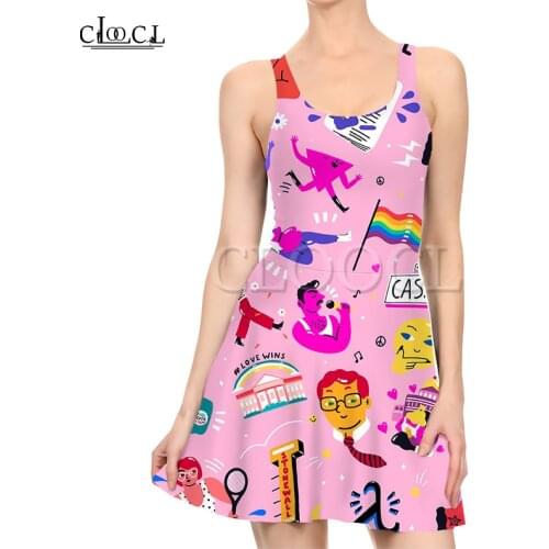 New Casual Pleated Dresses For Women Summer Flower Floral Dress Girls 3D Print Oversized Daisy Dress Sleeveless Party Sexy Dress