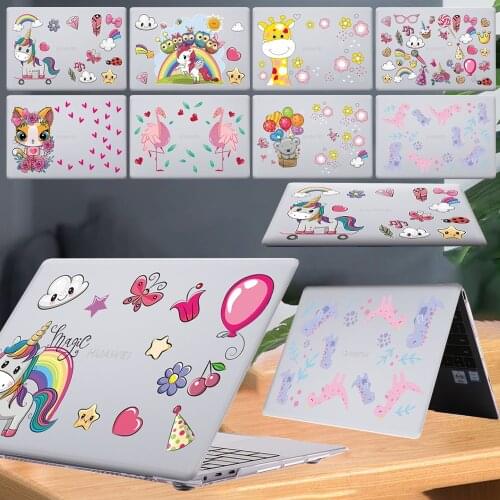 For HUAWEI MateBook X Pro 13.9/MateBook 13 14/D14 D15/Honor MagicBook 14 15/Pro 16.1 - EVA Cute Pattern Hard Shell Laptop Case