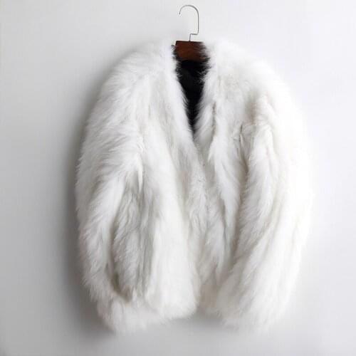 Winter Fur Real Fox Coat Clothes Autumn Korean Pink Coats and Jackets Women Vintage Jacket Chaqueta Mujer MY1122