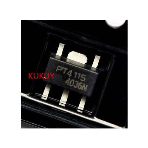 50PCS PT4115 SOT-89 PT4115B89E SOT89-5