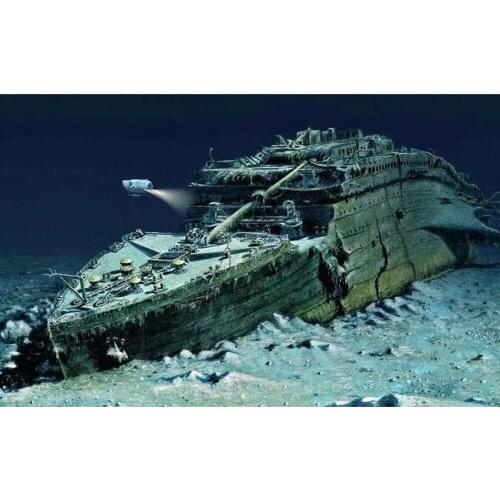 Full Square/Round Drill 5D DIY Diamond Painting "Titanic ship" Embroidery Cross Stitch 5D Home Decor Gift