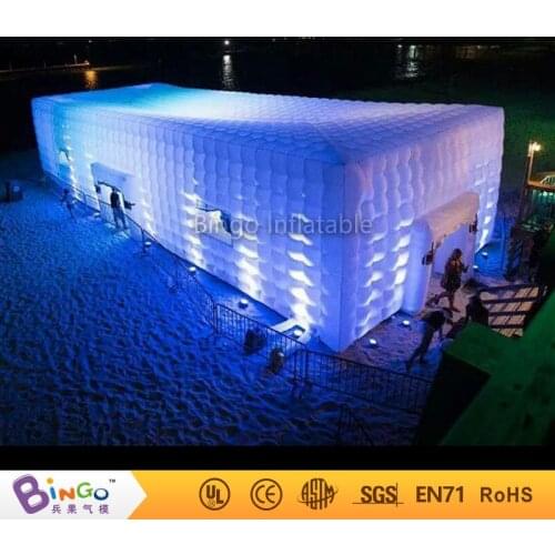 Free Shipping Customized 66 X 26 FT Giant Inflatable Party Tent Oxford Nylon Fabric Cube Square Toy Tents