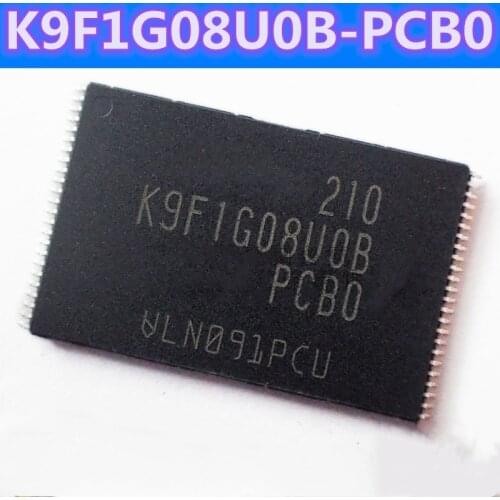 Free shipping 10PCS-50PCS/LOT K9F1G08U0B-PCB0 K9F1G08U0B TSOP-48 128M flash memory chip