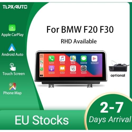 Wireless CarPlay Android Auto Car Multimedia Display Screen For BMW Series 1 2 3 4 F20 F21 F22 F30 F31 F32 F33 F34 F36 Head Unit