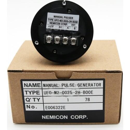 CNC MPG UFO-M2-0025-2H-B00E / UFO-M2-01-2Z1-B00E manual pulser electronic handwheel encoder