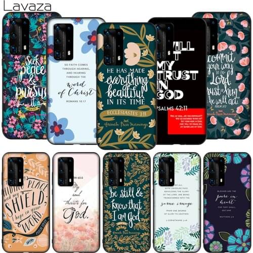 Lavaza K109 Psalm 42 1 Soft Case for Honor Note 6A 7A 7C 7X 8 8A 8C 8X 9 9X 10 20S 30 9A 10X Y6P Lite Pro