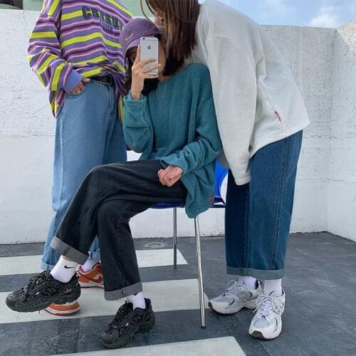 LEGIBLE Women's Straight Jeans