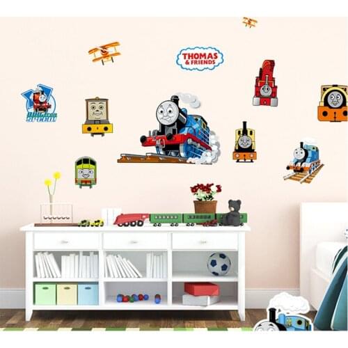 Thomas wall stickers children cartoon stickers childrens room dress up DIY wall stickers playground kindergarten dress up
