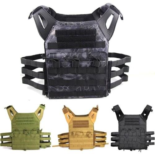 Hunting Tactical Body Armor JPC Plate Molle Carrier Vest Mag Chest Rig Magazine Airsoft Paintball CS Protective Lightweight Vest