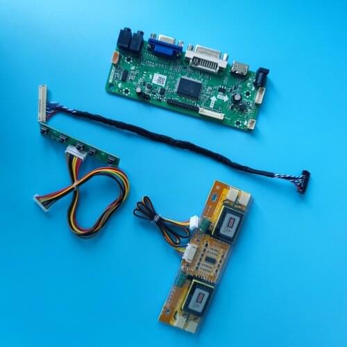 For CLAA201WA04A 1680*1050 Driver screen monitor 30pin HDMI-compatible DVI M.NT68676 Controller board 4 lamps Audio LCD LVDS