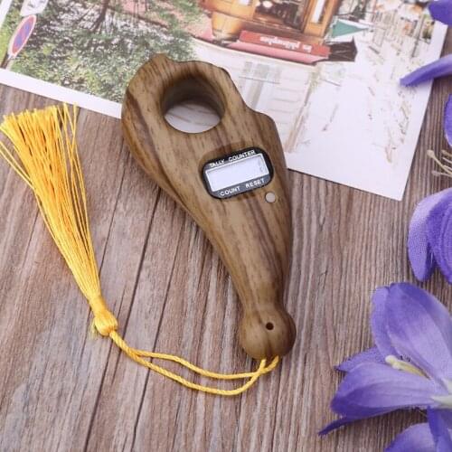 Good Portable Handheld Digital Beads Counter Finger Game Toy Manual Reset Decompression Relaxation Tool for Meditation Calm Down