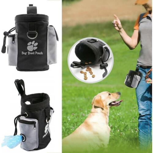 Pets Dog Obedience Training Treat Bag Feed Bait Food Snack Pouch Belt Bags