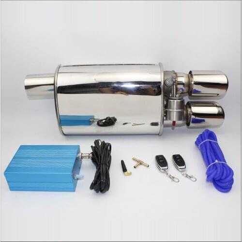 Universal Stainless Steel 2 2.5 3 inch Exhaust Pipe Electric Pipe Exhaust Electrical Cutout with Remote Control Wholesale Valve