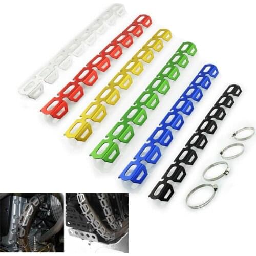 Motorcycle Exhaust Heat Shield Muffler Pipe Heat Shield Guards Cover Heel Guard Protection For BMW R1200GS F800 F700 F650 GS GT