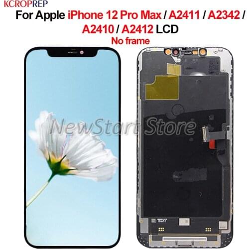 For Apple iPhone 12 Pro Max LCD Display Touch Screen Digitizer Assembly For Apple iPhone A2411 A2342 A2410 A2412 lcd Replacement
