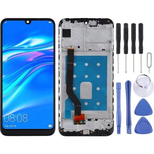 LCD Screen and Digitizer Full Assembly with Frame for Huawei Y7 Pro (2019)