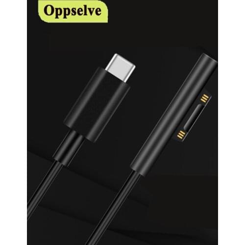 1.5M USB C Type-C 15V 3A Fast Charging Cord Power Supply Female 4 5 Tablet PD Charger Adapter Cable DC for Microsoft Surface Pro