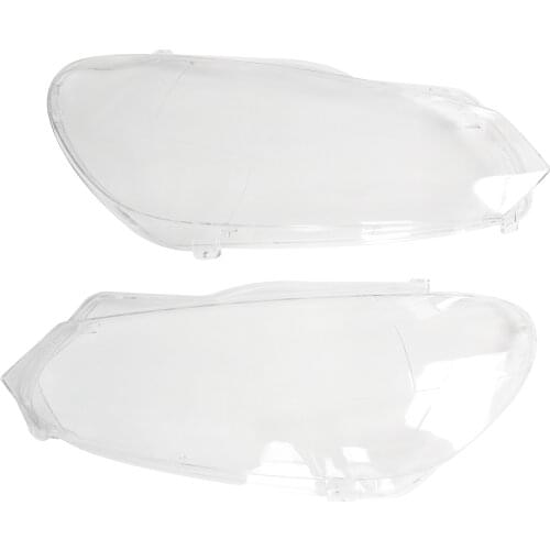 1 Pair Headlight Cover Clear Lens Left & Right 5K1941751/5K1941752 Replacement for Volkswagen Golf MK6 2010-2014