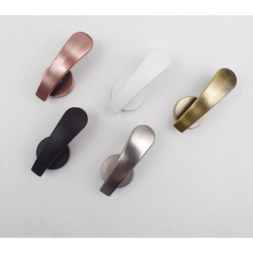 1 Pcs Wall Hooks W/ Adhensive Fabric Curtain Tie Back Stick On Drape Holder Hanger For Home Wall Decoration