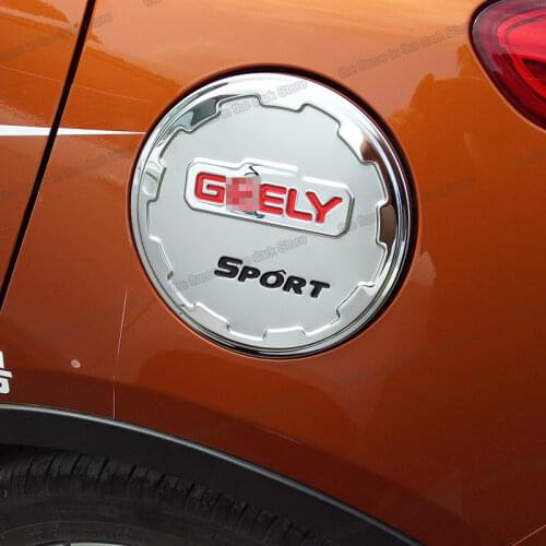 Lsrtw2017 Car Fuel Tank Cover for Boyue Atlas Emgrand 2016 2017 2018 2019 2020 Interior Accessories Auto