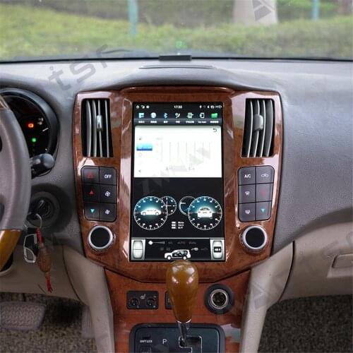 Tesla style 64G Android 9.0 Car GPS Navigation car DVD Player For Lexus RX RX300 RX330 RX350 RX400H radio tape recorder headunit