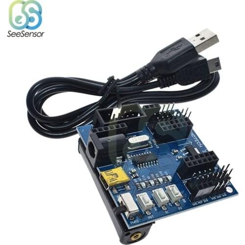 CC2530 ZigBee Sensor Node Baseboard Functional Module Expansion Board USB Port 24MHz 256KB
