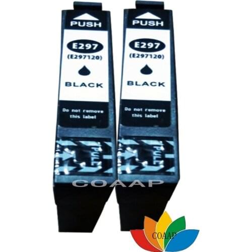 2x Black T2971 Compatible ink cartridge for EPSON XP 431 231 241 XP-231 XP-241 XP-431 Printer With chips
