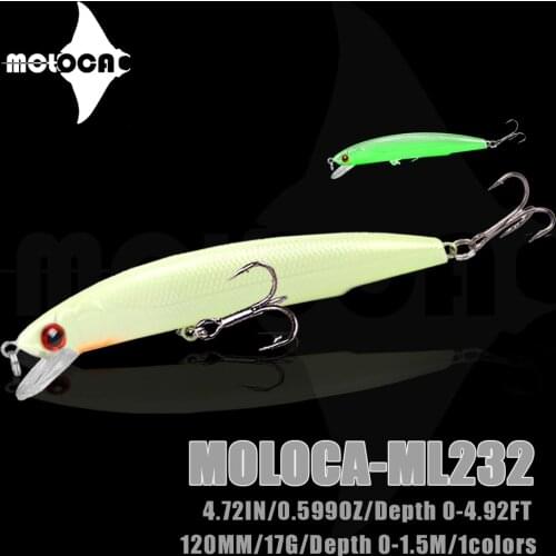 2021 Minnow Fishing Lure Mino Floating Baits Weights 17g Bass Set Hard Bait Saltwater Lures Isca Artificial Luminous Peche Pike