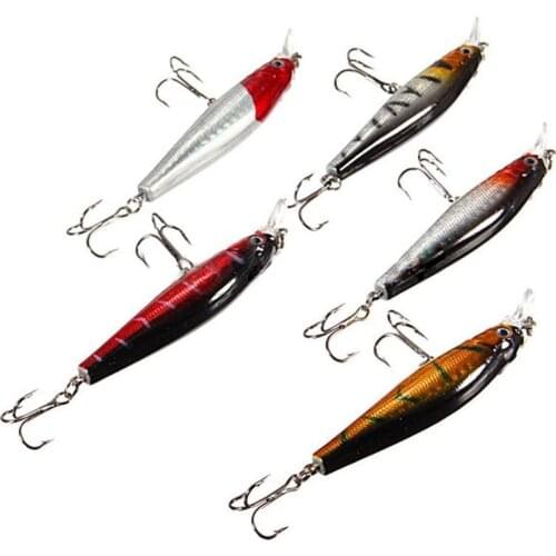 Hot-5 Wobbler Artificial Lure Jerkbait Hecht Predator