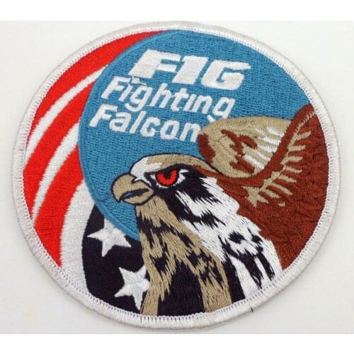 UNITED STATES AIR FORCE USAF F-16 FIGHTING FALCON IRON-ON PATCH