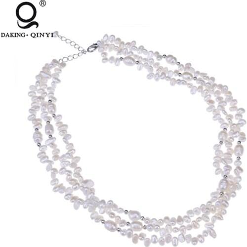 Custom jewellery necklace,cultured freshwater pearl long necklace